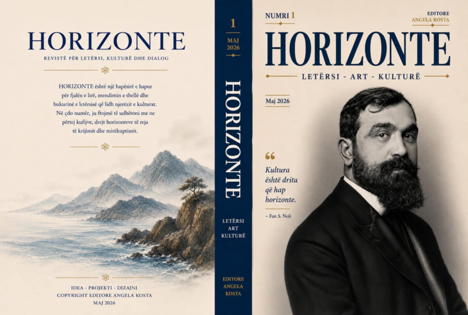 Published in the new Albanian Magazine Horizonte