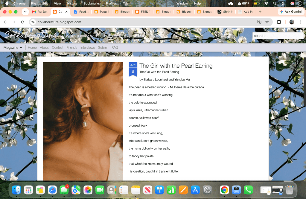 “The Girl with the Pearl Earring” up on&nbsp;Collaborature